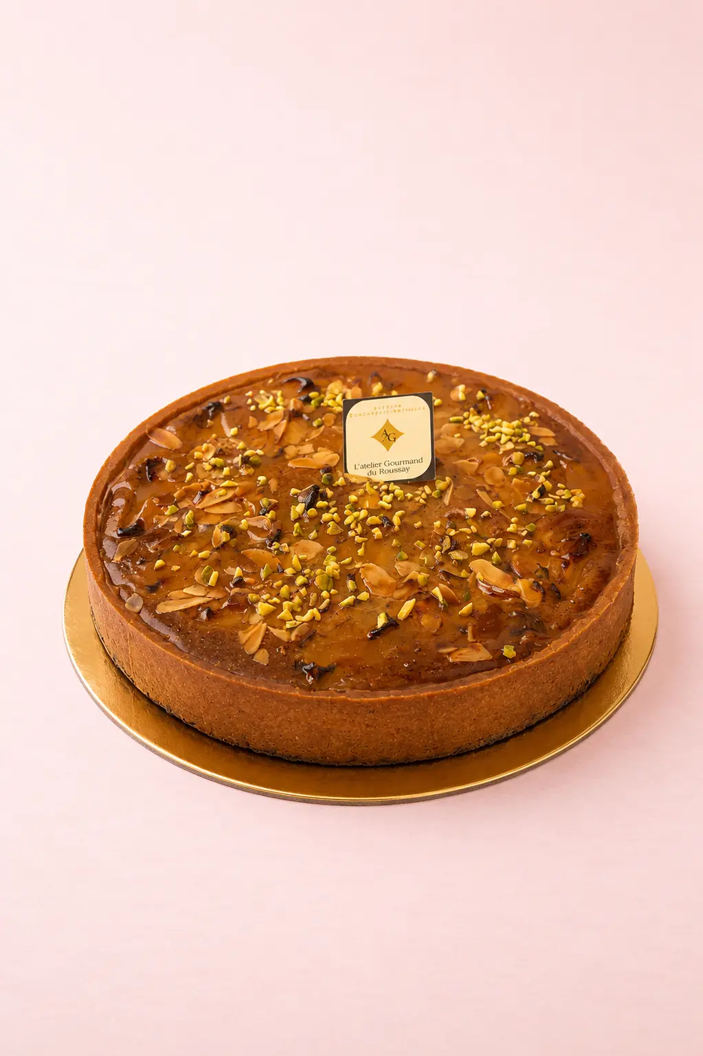 Tarte à l'abricot/pistache