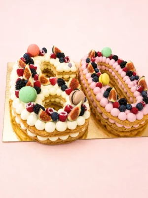Number Cake mille-feuille