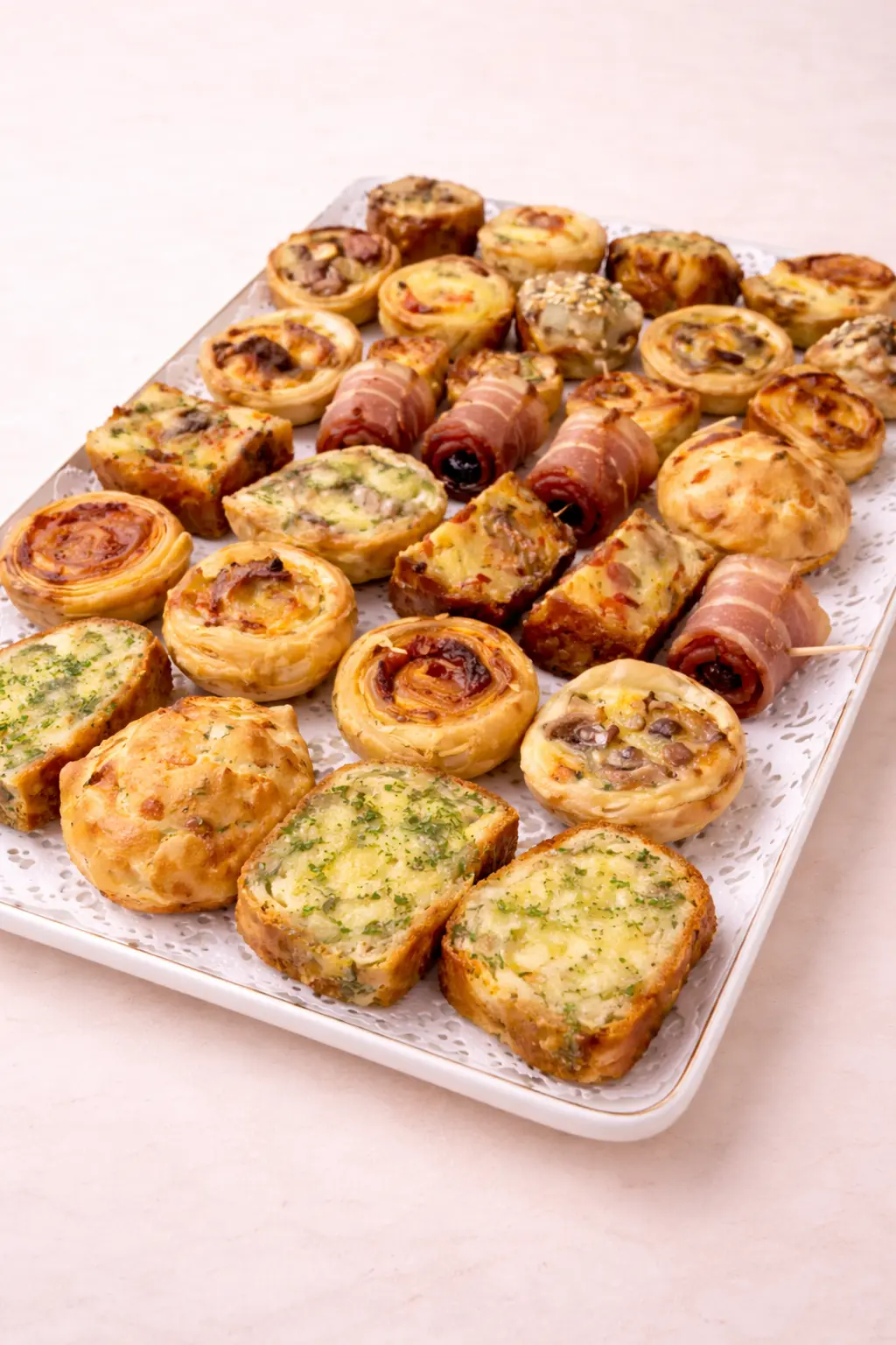 Petits fours chauds